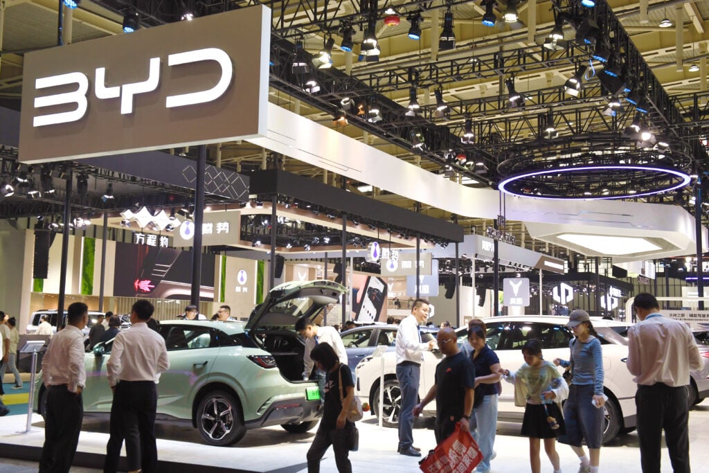 BYD at the 2025 Nanjing International Auto Show