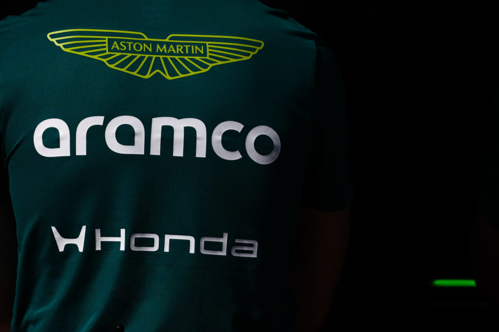 Aston Martin Aramco team during the Formula 1 pre-season testing at Sakhir Circuit in Sakhir, Bahrain on February 11, 2026.