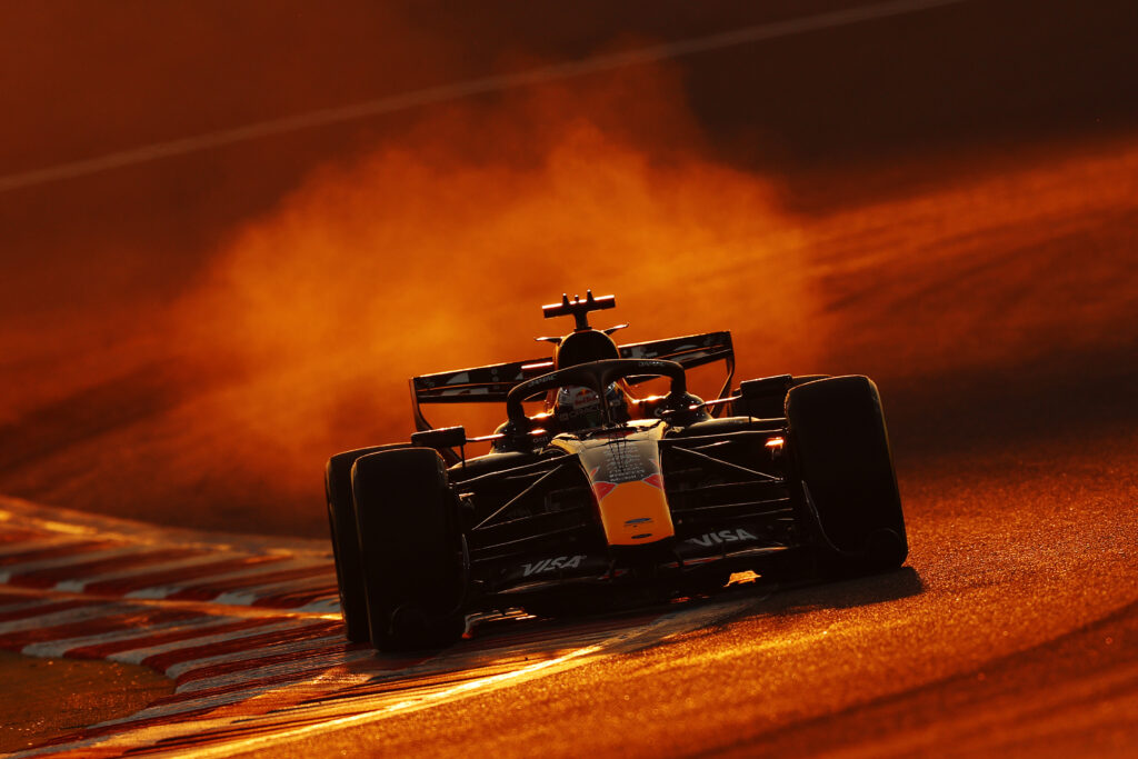 Red Bull driver Max Verstappen during 2026 Bahrain pre-season testing