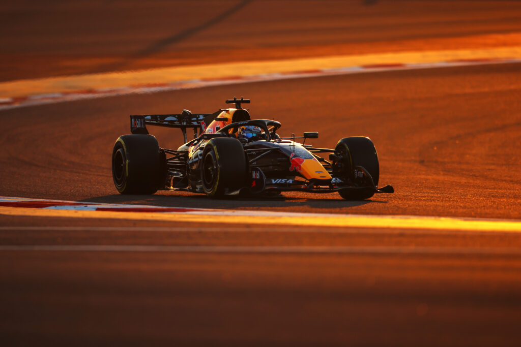 Red Bull driver Max Verstappen testing in Bahrain