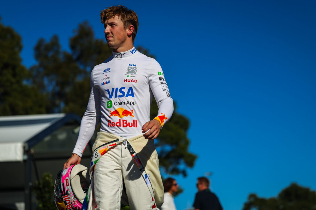 Racing Bulls driver Liam Lawson at the 2026 Australian Grand Prix