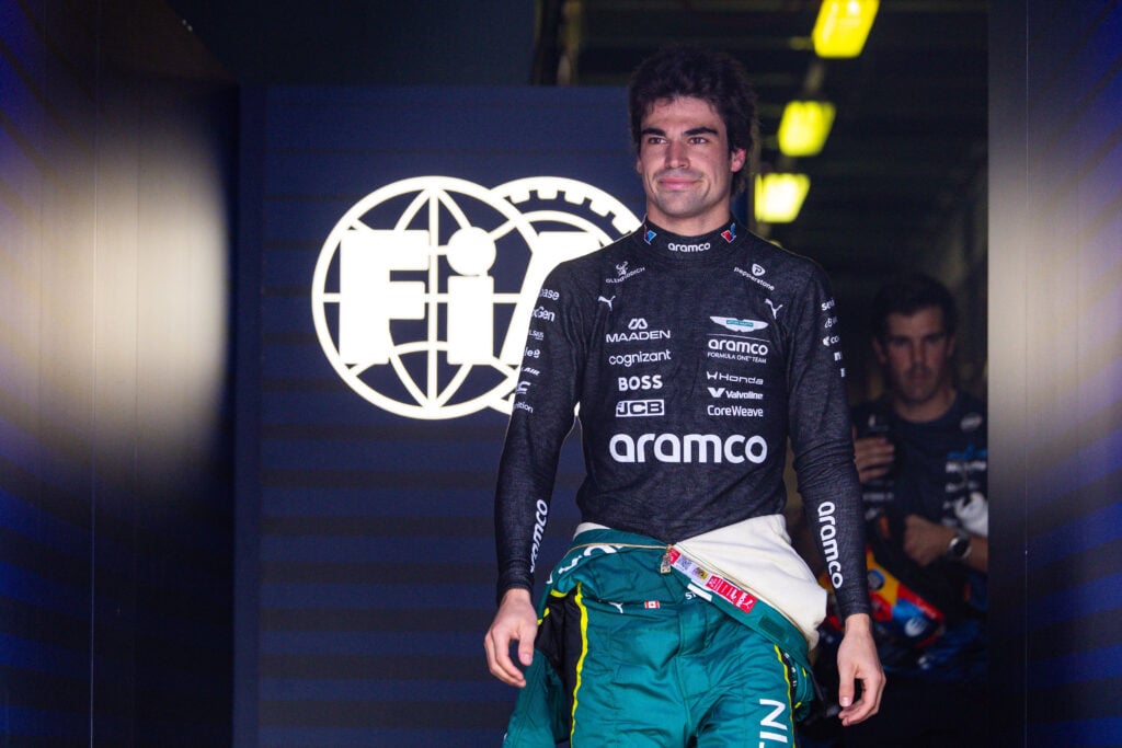 Aston Martin driver Lance Stroll at the 2026 Formula 1 Australian Grand Prix