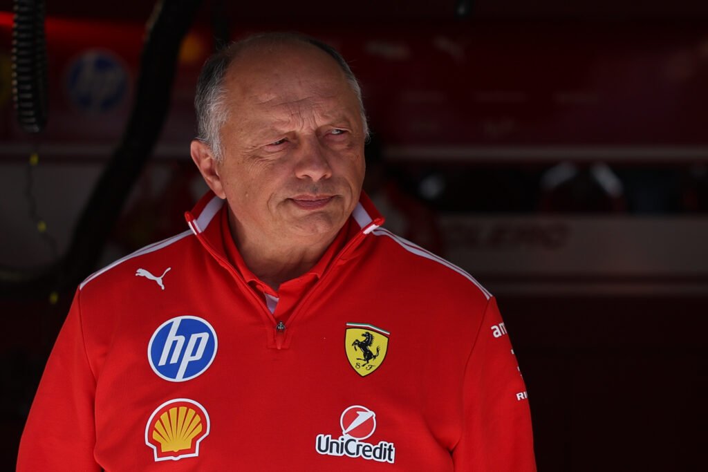 Ferrari team principal Fred Vasseur at the 2026 Chinese Grand Prix