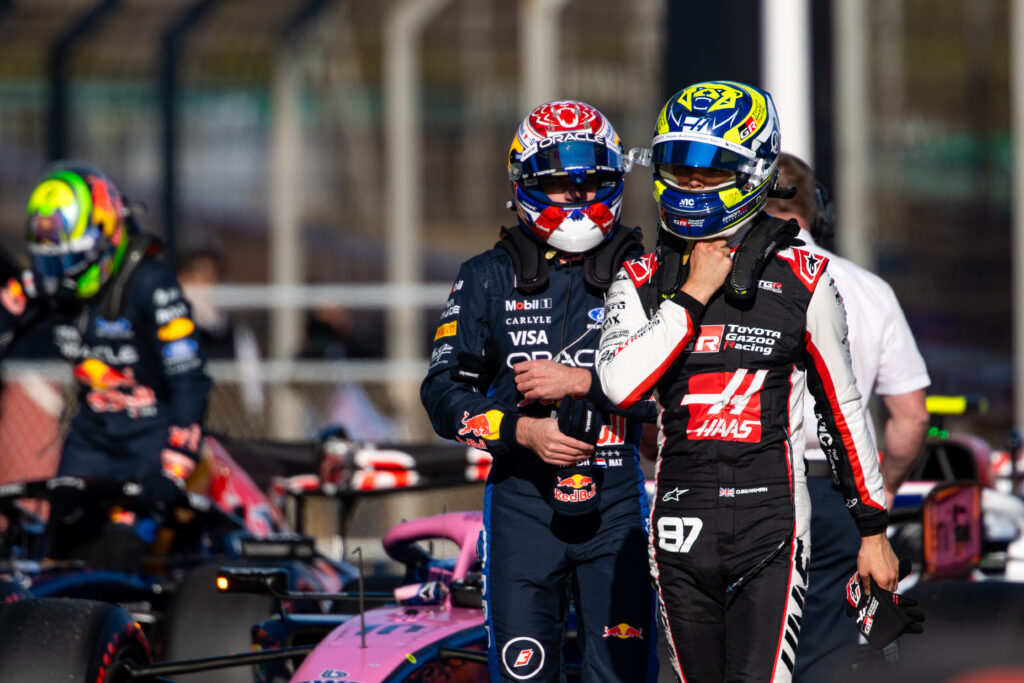 Haas driver Oliver Bearman at the 2026 Formula 1 Chinese Grand Prix