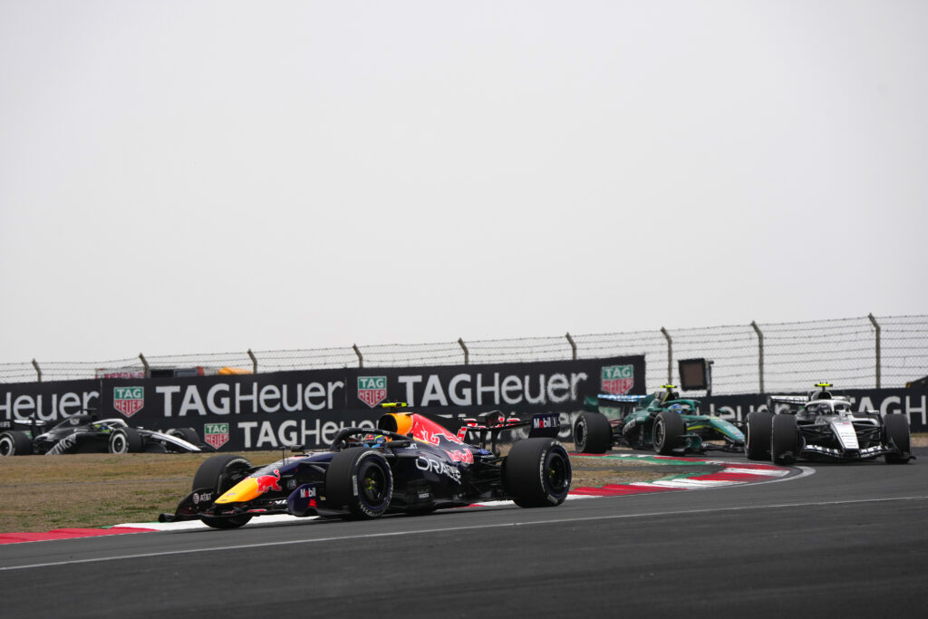 Red Bull driver Isack Hadjar at the 2026 Chinese Grand Prix