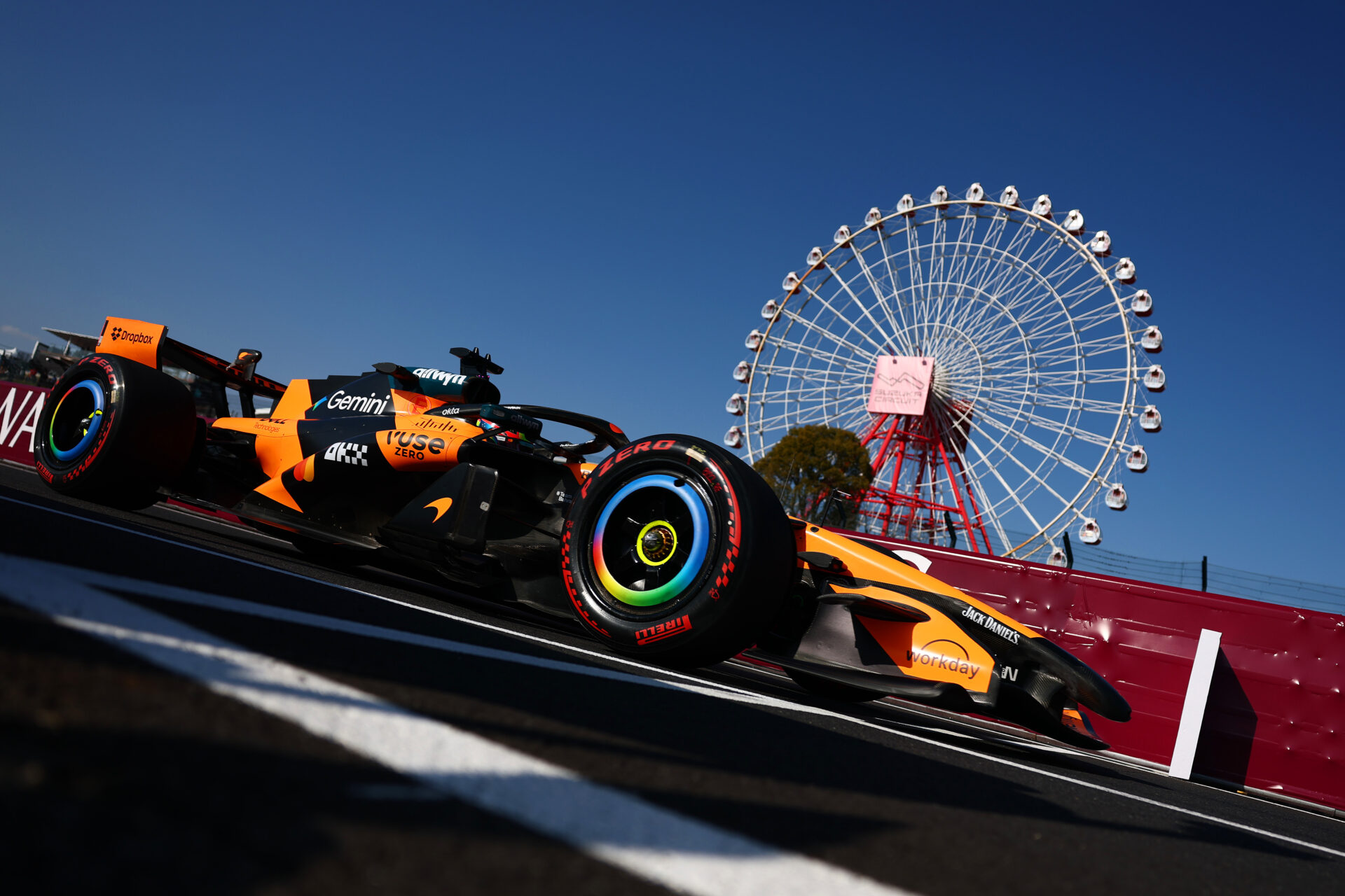 Oscar Piastri fastest in Japan GP FP2 ahead of Kimi Antonelli
