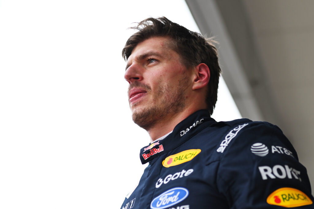 Red Bull driver Max Verstappen reacts after being eliminated from qualifying for the 2026 F1 Japanese Grand Prix in Q2