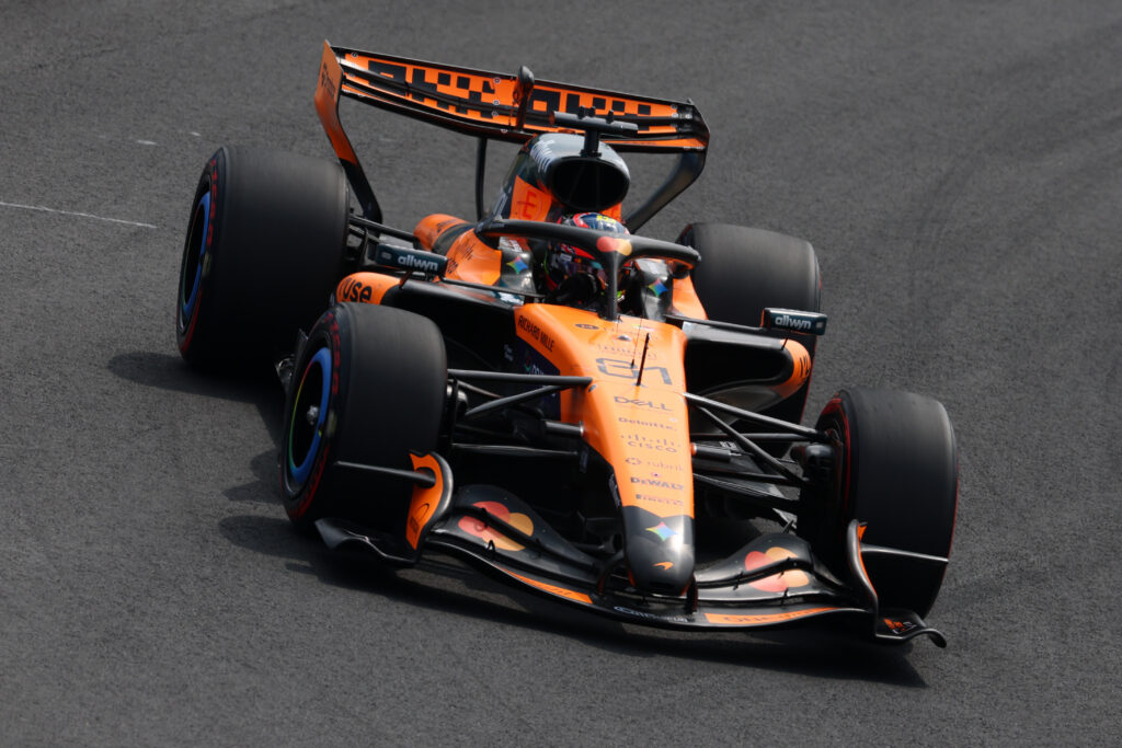 McLaren driver Oscar Piastri during the 2026 Japanese Grand Prix