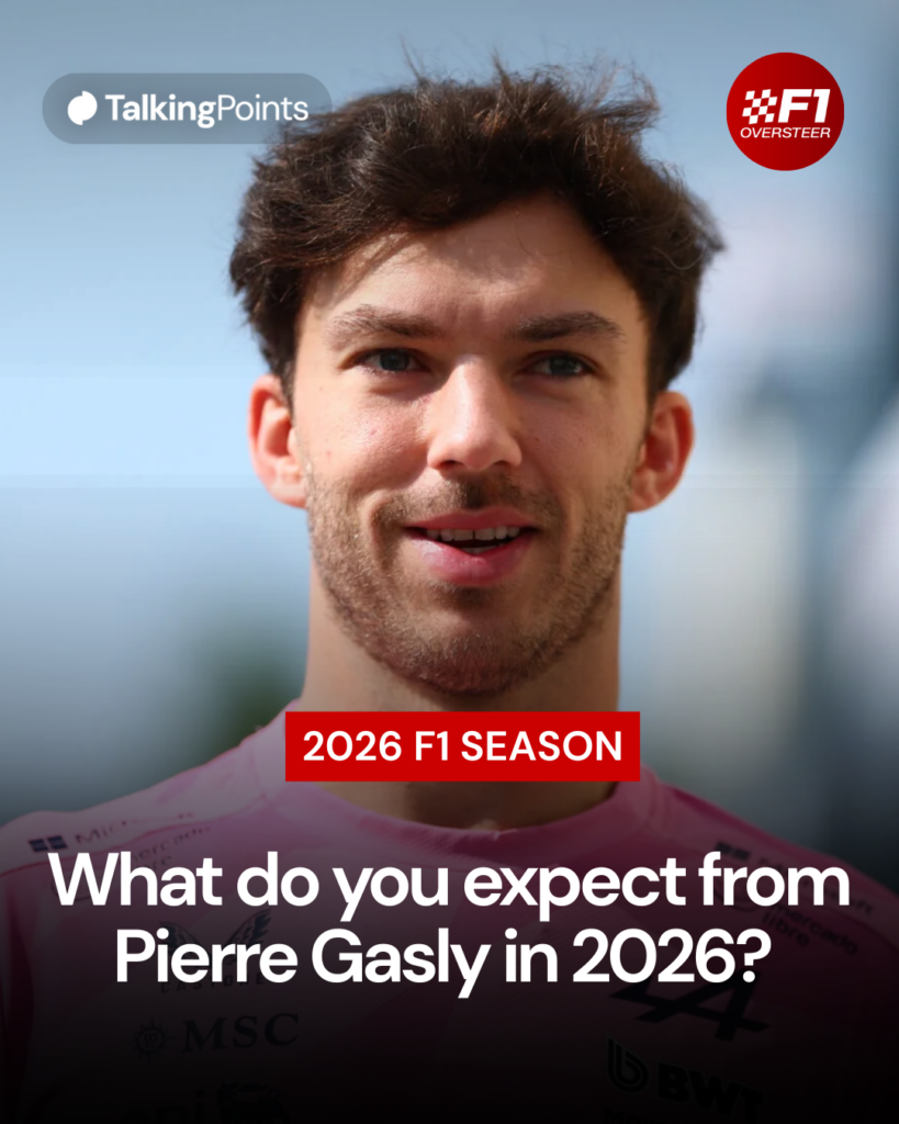 Pierre Gasly walks through the paddock of the 2025 Abu Dhabi Grand Prix