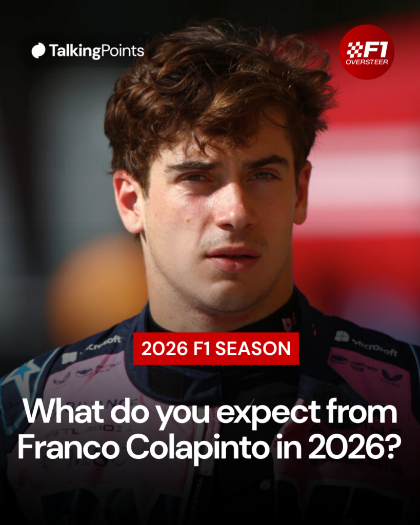 Image of Franco Colapinto walking through the paddock of the 2025 Italian Grand Prix