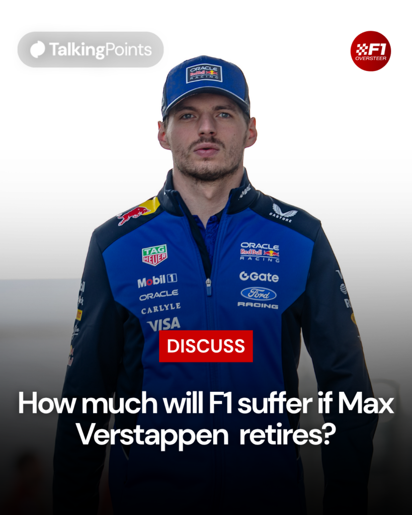 Max Verstappen of Red Bull walks into the paddock at the 2026 Japanese Grand Prix