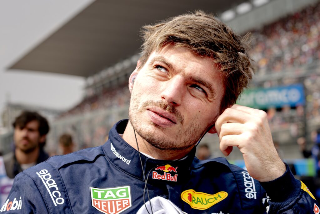 Formula 1 driver Max Verstappen of Oracle Red Bull Racing competes during the Formula 1 Japan Suzuka race at the Suzuka Formula 1 circuit in Suzuka, Japan, on March 29, 2025.