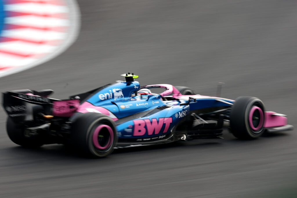 Alpine driver Franco Colapinto on track during the 2026 F1 Japanese Grand Prix