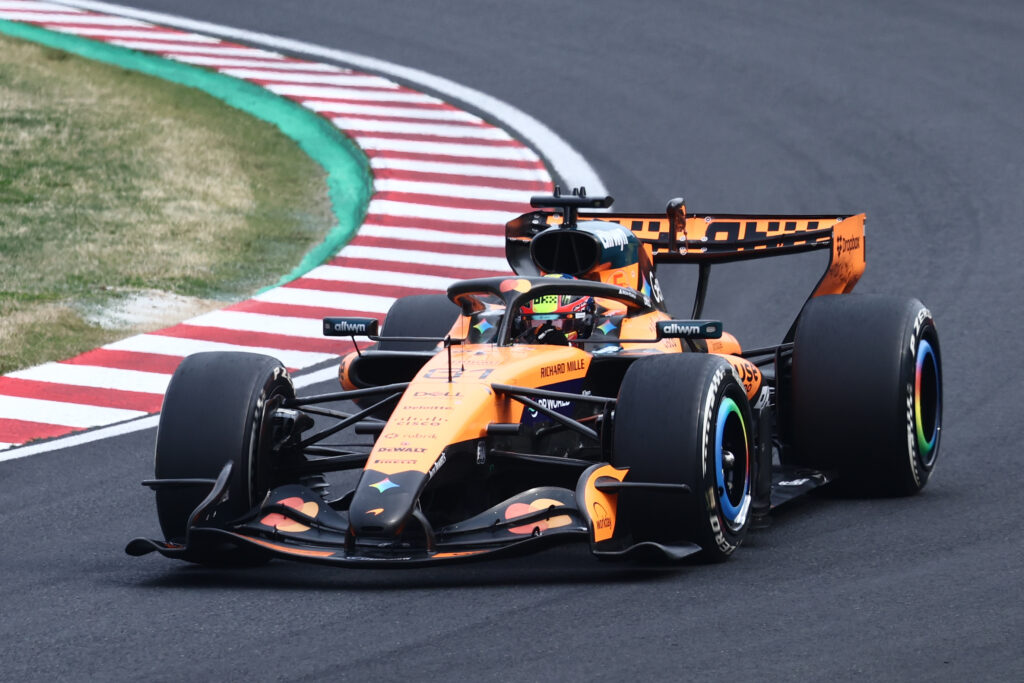 McLaren driver Oscar Piastri on track during the 2026 F1 Japanese Grand Prix