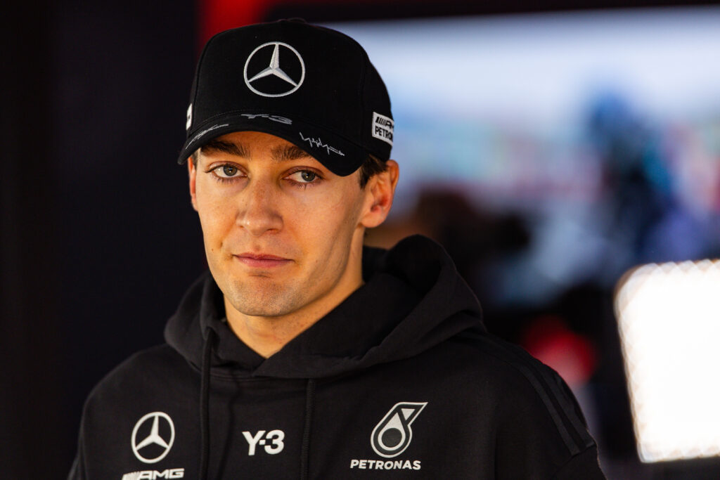 George Russell at the Japanese Grand Prix