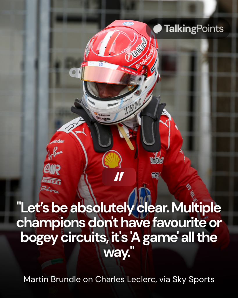 Charles Leclerc of Ferrari walks in parc ferme at the Canadian Grand Prix