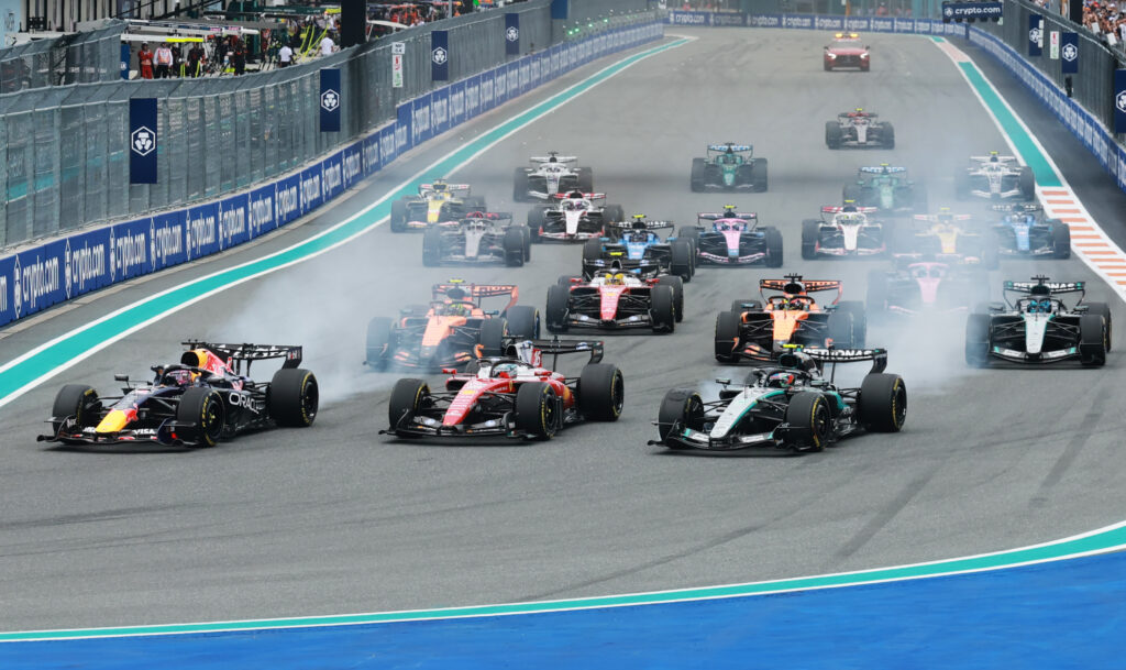 The start of the 2026 Formula 1 Miami Grand Prix