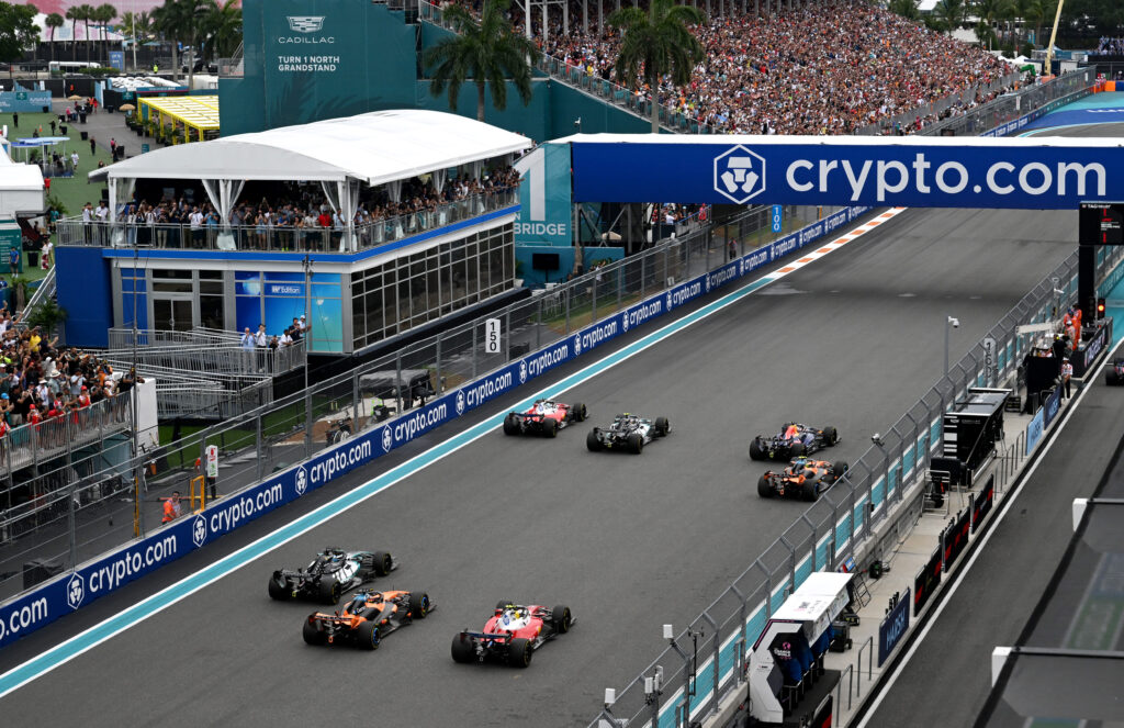 A general view of the start of the 2026 F1 Miami Grand Prix