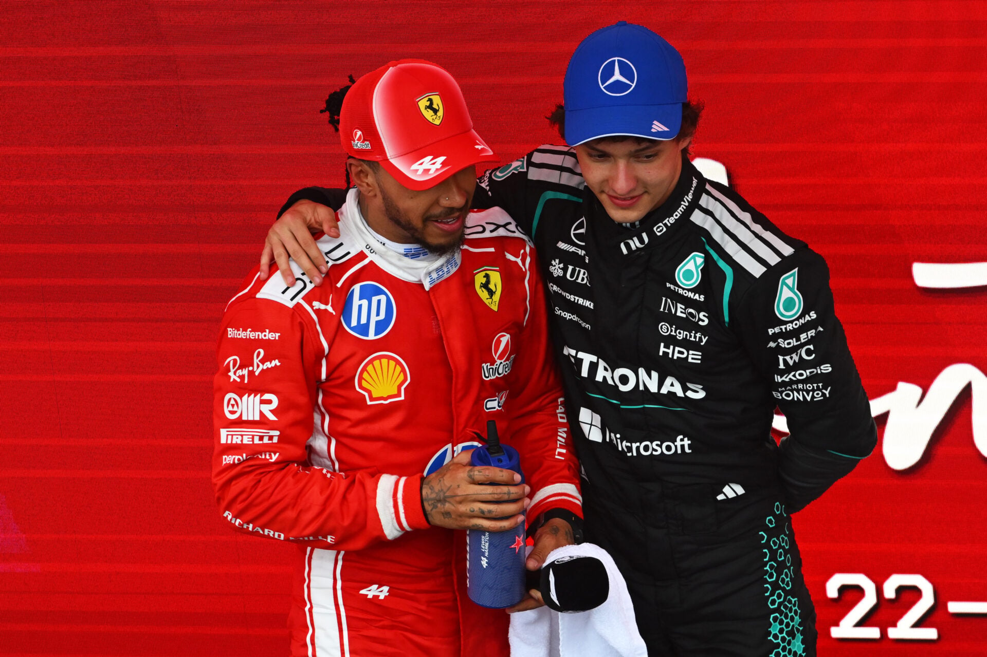 Kimi Antonelli agrees with Lewis Hamilton about Ferrari as he addresses potential move