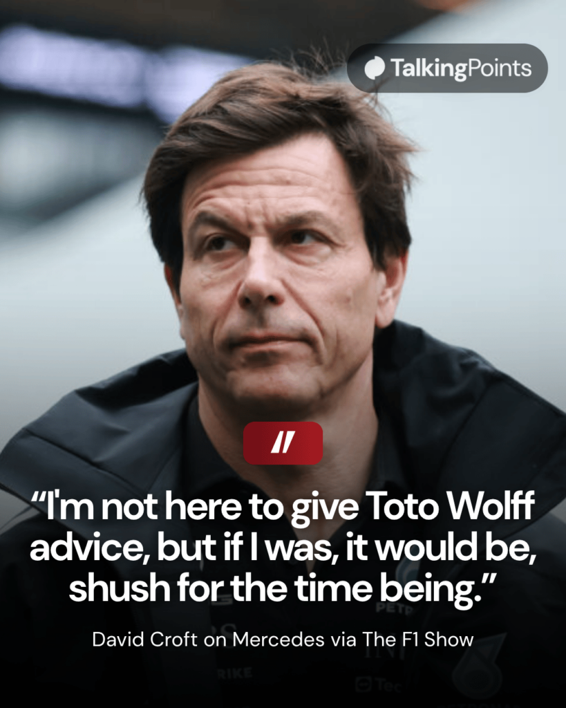 Mercedes CEO and team principal Toto Wolff in the 2026 F1 Miami Grand Prix paddock