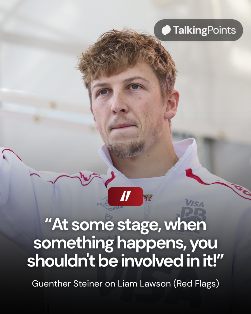 Liam Lawson of Visa Cash App RB F1 Team is seen ahead of the Japanese Grand Prix for the 2026 Formula 1 World Championship at the Suzuka Circuit in Suzuka, Japan, from March 26 to 29, 2026.
