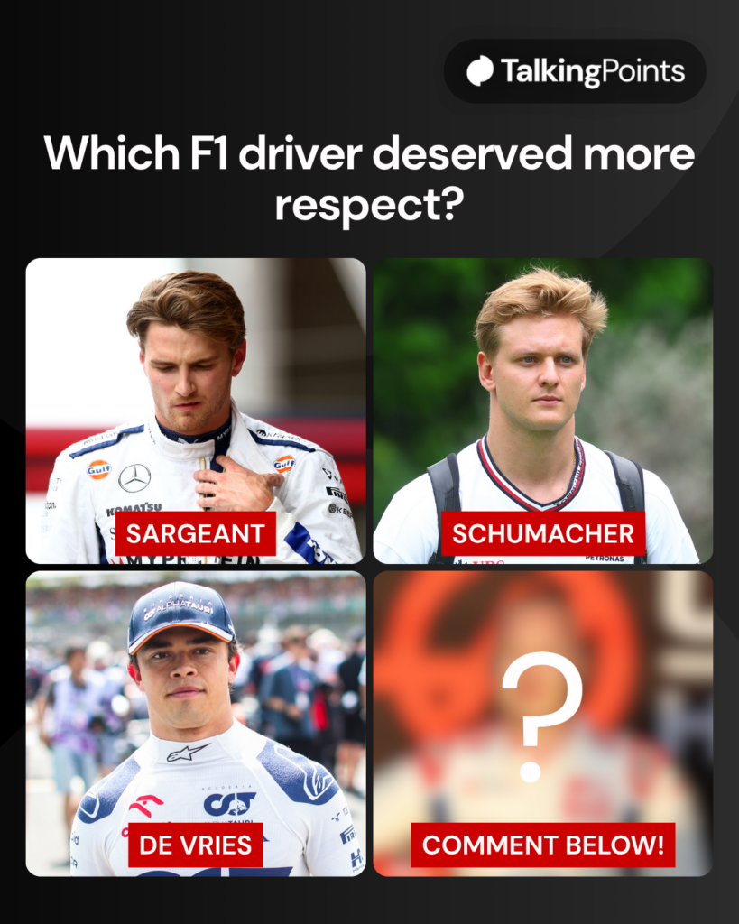 Logan Sargeant, Mick Schumacher and Nyck de Vries