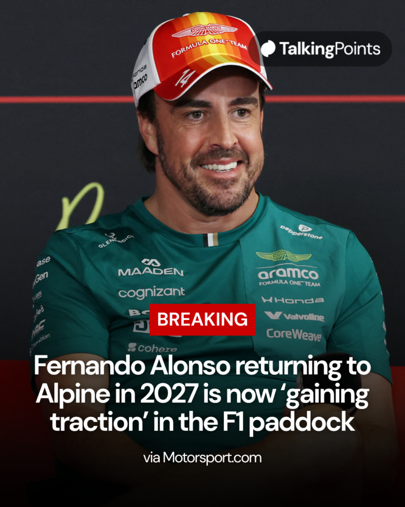 Aston Martin driver Fernando Alonso during the pre-event press conference at the 2026 F1 Barcelona-Catalunya Grand Prix