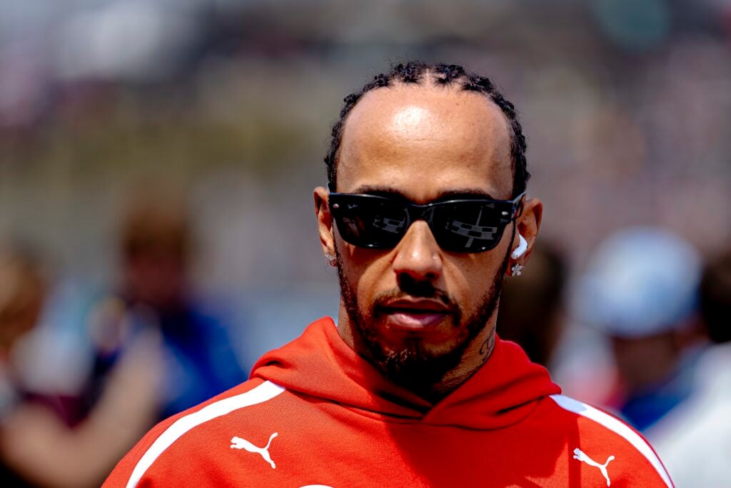 Lewis Hamilton of Ferrari at the 2025 Japanese Grand Prix