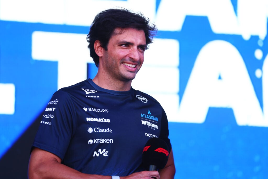 Carlos Sainz suggests ‘crazy’ F1 rule change that would see Lance Stroll race for Ferrari