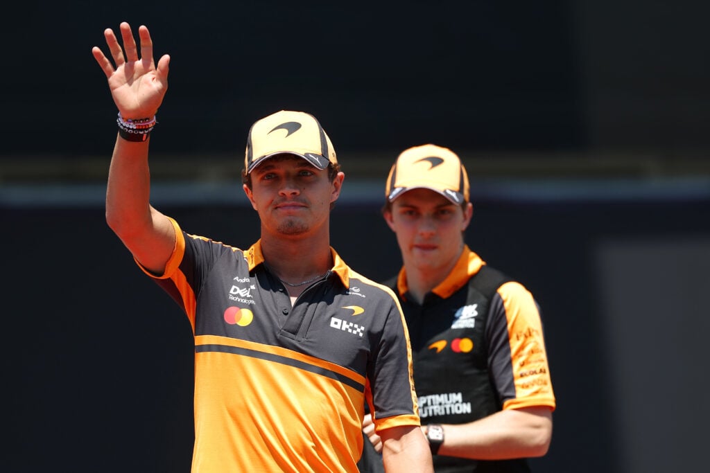 McLaren drivers Lando Norris and Oscar Piastri speaking ahead of the Austrian Grand Prix.