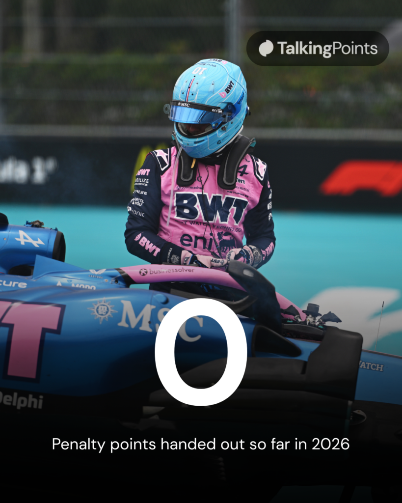 Pierre Gasly climbs out of the Alpine F1 car after a crash at the Miami Grand Prix
