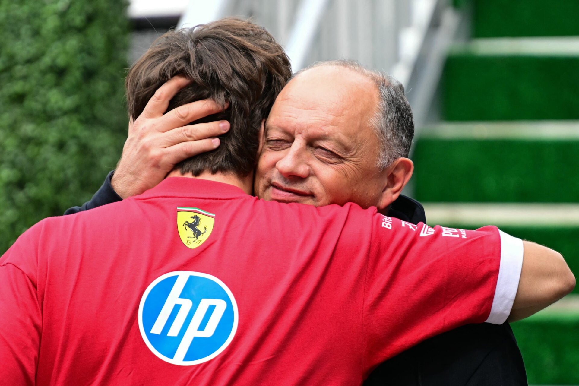 Fred Vasseur admits he's ‘closer' to Charles Leclerc than he is to Lewis Hamilton