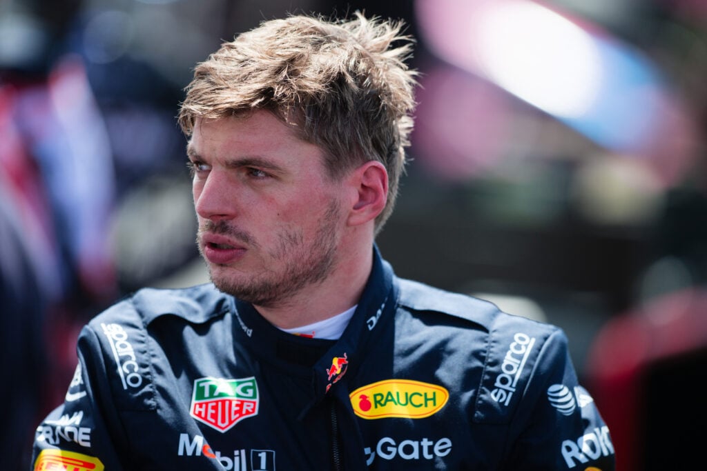 Max Verstappen of Red Bull at the 2026 British Grand Prix