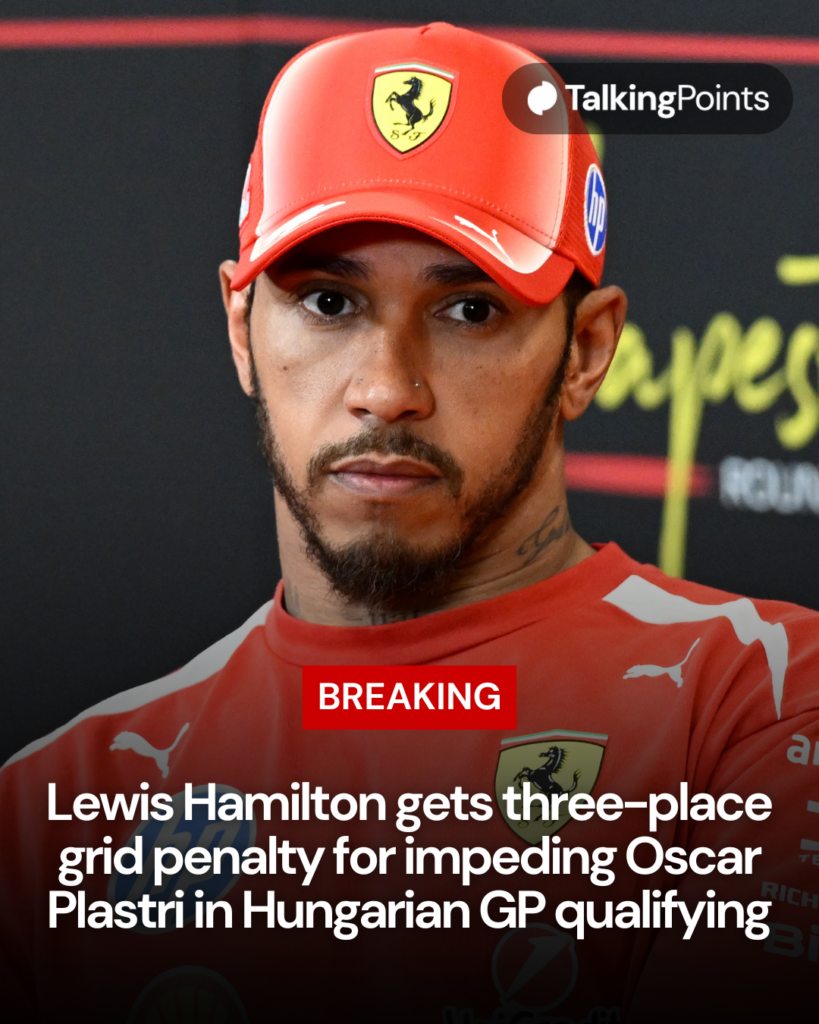 Ferrari driver Lewis Hamilton in the post-qualifying press conference at the 2026 F1 Hungarian Grand Prix